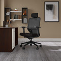 Godrej Interio Greta 2.0 Mesh Wide Back Ergonomic Office Chair/Study Chair/Revolving Chair, 1 Year Warranty, Active Bio Synchro 