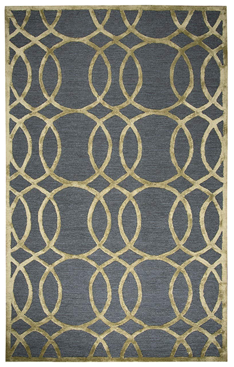 Rizzy Rugs 2-Foot-6-Inch-By-8-Foot Volare Area Rug, Transitional Rust