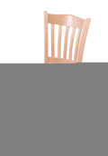 Holland Bar Stool Co. 3120 18 Chair with Natural Finish and Canter Sand Seat