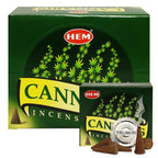 Cannabis Incense Cones And Cone Incense Burner Bundle Insence Insense Hem Incense