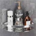 Boniry 1 Pcs Bathroom Accessories Aluminium Heavy Duty Self Adhesive Bathroom Corner Shelf for Wall, Multipurpose Wall Mounted B