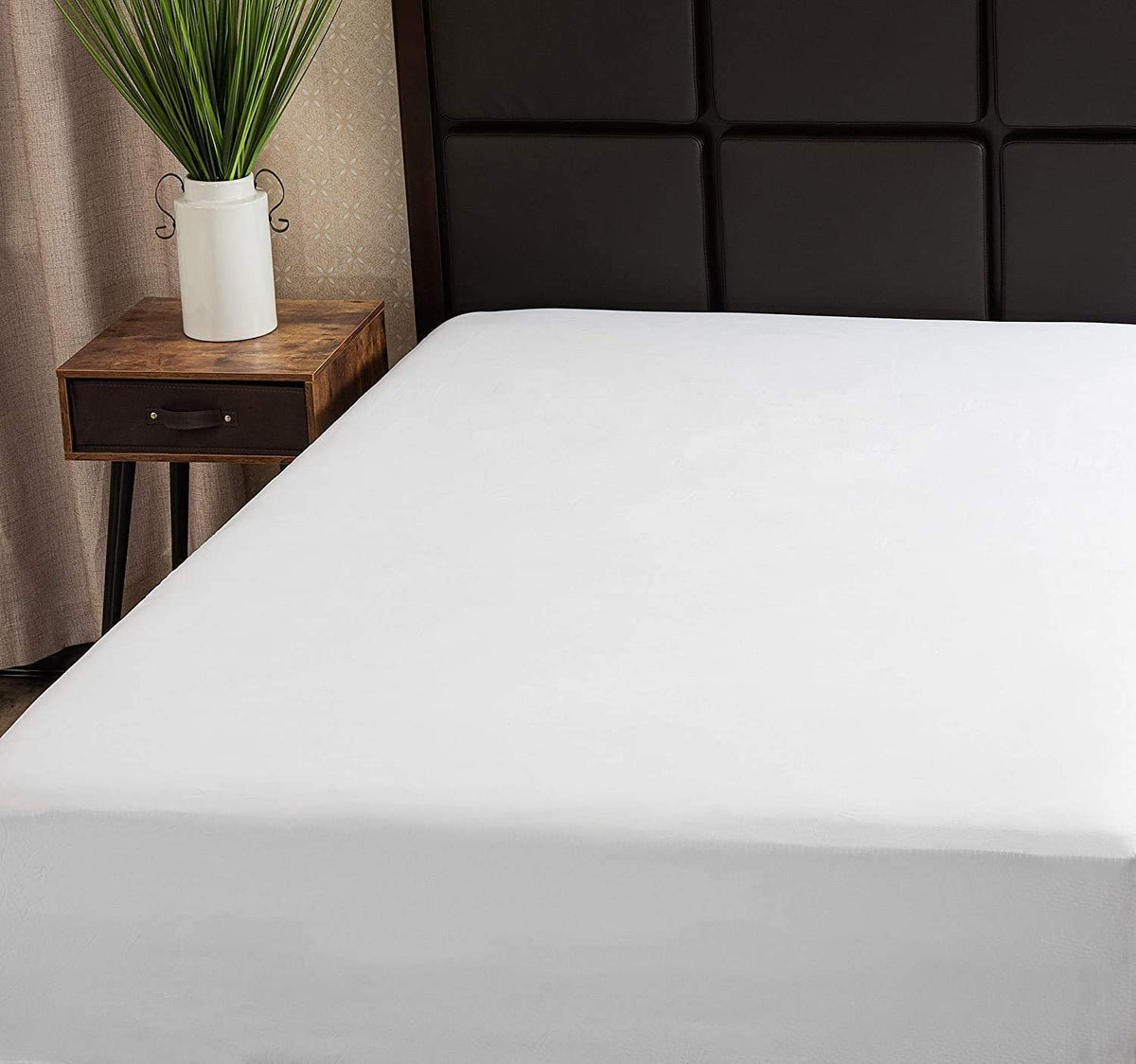 Superity Linen Twin Xl Fitted Sheet Cotton, Only Quality Fabrics Used, Breathable, Machine Wash And Dry, Ideal For Hospital Beds
