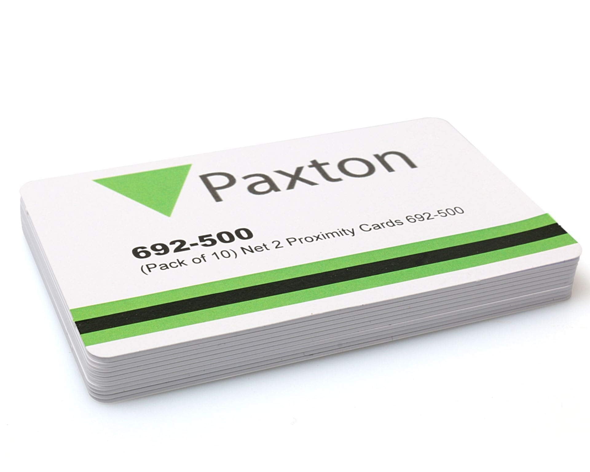 Paxton 692-500 Net2 Proximity Iso Id Cards (Pack Of 10) - No Magstripe, White