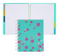 Talia Discbound Notebooks, Planner, Customizable, (Xteal Bounce, Midsize (7.5In X 9.75In))