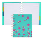 Talia Discbound Notebooks, Planner, Customizable, (Xteal Bounce, Midsize (7.5In X 9.75In))