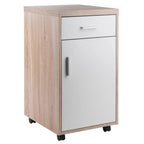 Winsome Wood Kenner Home Office, Reclaimed Wood,White, Large