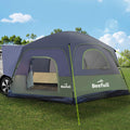 SUV Tent Instant Tent with 10-Minute Setup, 6/8/10 Person Car Camping Tent with Waterproof PU2000mm, Double Layer Design with Pr
