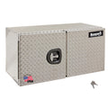 Buyers Products 1705215 Underbody Truck Tool Box w/ Barn Doors, 18x18x 60 Inch, Diamond Tread Aluminum, Made in USA, Compression