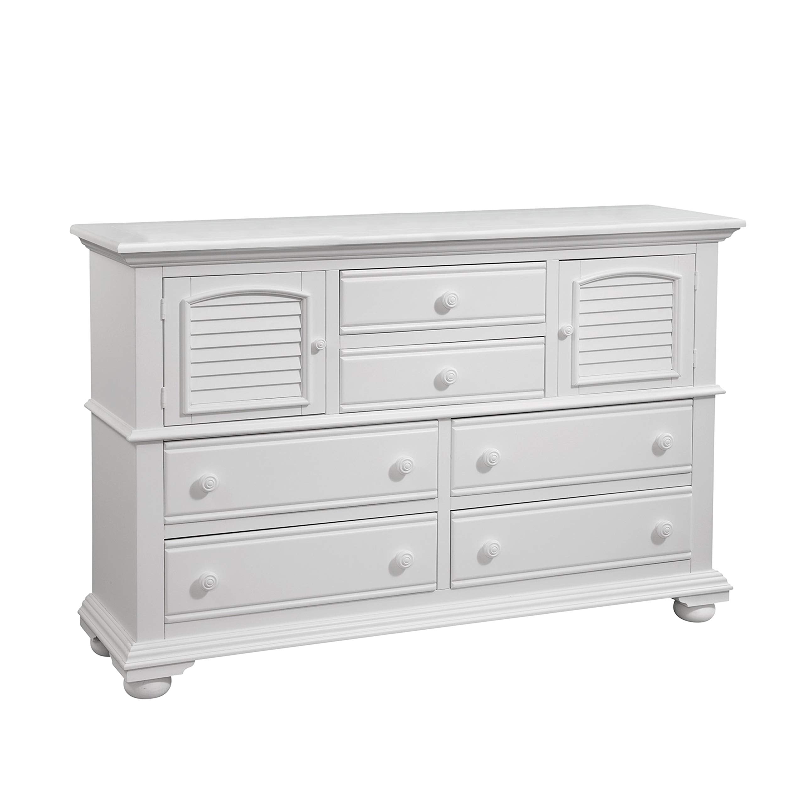American Woodcrafters Cottage Traditions High Dresser