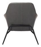 Zuo Manuel Accent Chair Gray