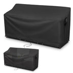 Kingling Patio Furniture Covers For 3 Piece Patio Chairs Set, Outdoor Furniture Cover Waterproof Wicker Chairs Cover - 75'L X32'W X31'H