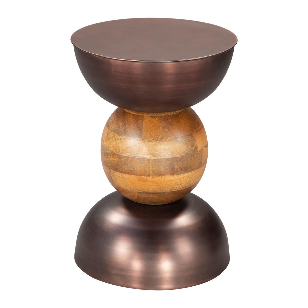 Zuo Tripoli Side Table Bronze
