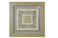 HomeRoots Wood; Paper; Glass 27'' X 2'' X 35'' Dashing Natural Brown Wood and Glass Shadow Box
