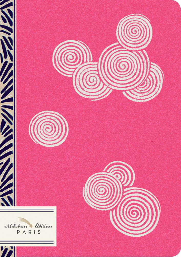 Alibabette Editions Paris - Nami - Mini Journal - 6.75 X 4.75 Inches, Unlined Ivory Paper W/Ecru Linen Stitching, 64 Numbered Pa