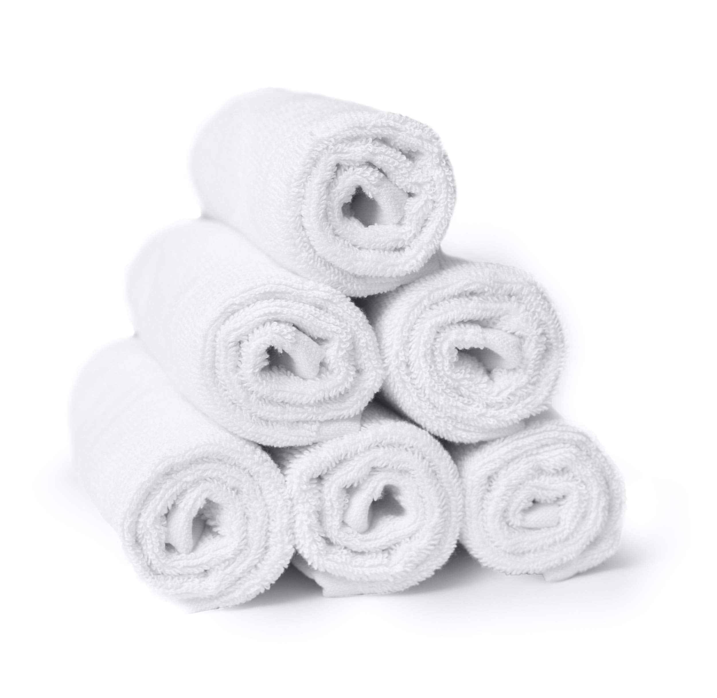 RosenSoft Oversized Wash Clothes-16x14 in Extra Large Wash Cloths for Body and Face, Hand Gym Spa- Fingertip Towels for Bathroom