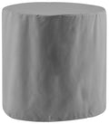 Crosley Furniture Patio Furniture Covers, Waterproof Round Outdoor Bistro Table Cover for Deck, Gray