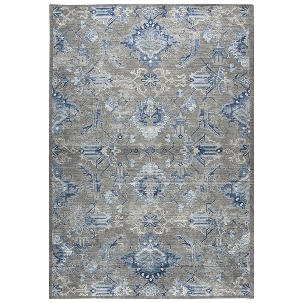 Rizzy Home Alora Decor Euphoria 9' X 12' Gray/Gray/Rust/Blue Hybrid Area Rug