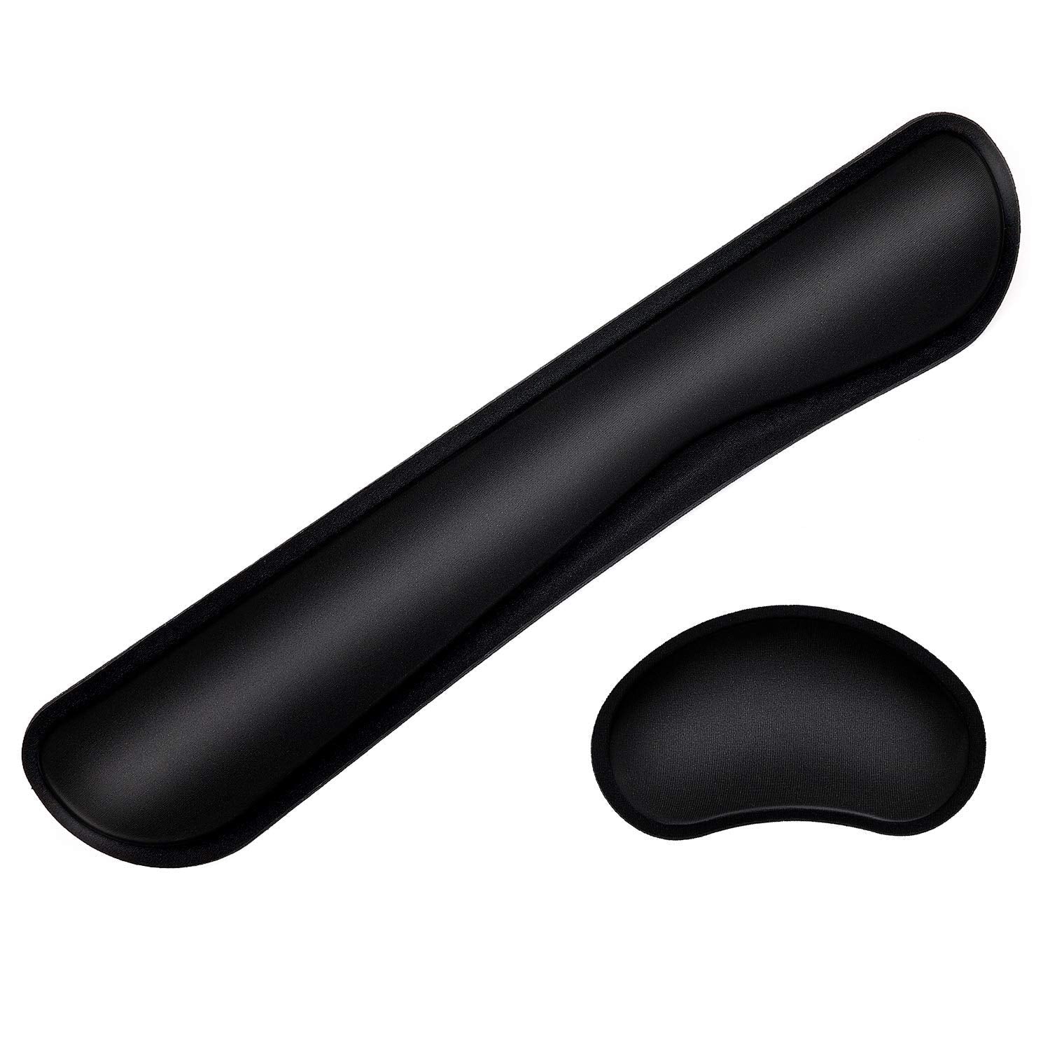 Tonos Keyboard Wrist Rest - 17' Wrist Rest For Computer Keyboard With Memory Foam, Ergonomic Design Wrist Rest Set For Easy Typ