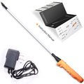 West Thorne Pro Cattle Prod, Newest Waterproof Cattle Prod Stick With Led Light, Rechargeable Electric Livestock Prod(52 Inches)