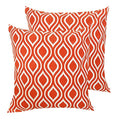 Pinkparrot Cotton Single Colour Printed Throw Pillow Covers/Cushion Covers (16X16 Inches)  Set Of 2 Pcs Code0131