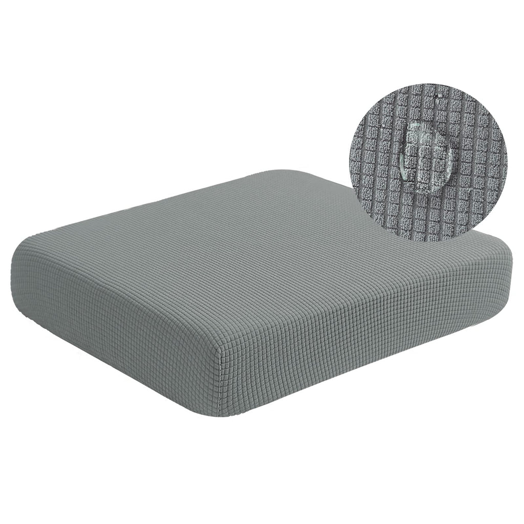NC HOME Water Repellent Sofa Seat Cushion Covers High Stretch Furniture Protector (Sofa Cushion, Dove Grey)