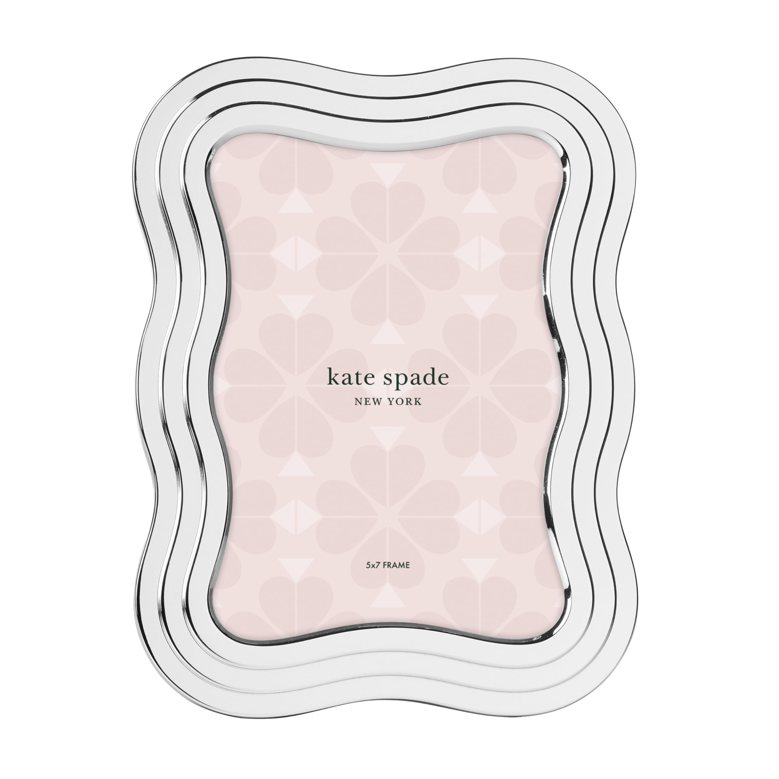kate spade new york South Street 5 x 7 Silver Wavy Frame