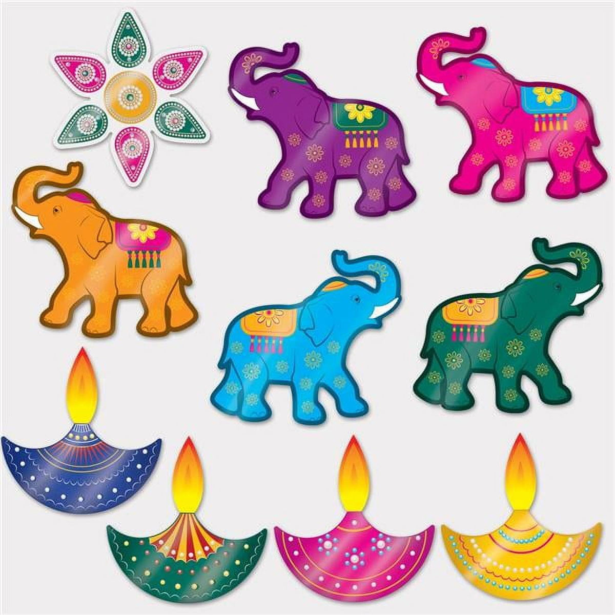 Diwali Foil Cutouts