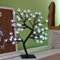 Bonsai Tree Light Artificial Tree Led Flower Cherry Blossom Light Adjustable Branches Battery Operated for Room Decoration and G