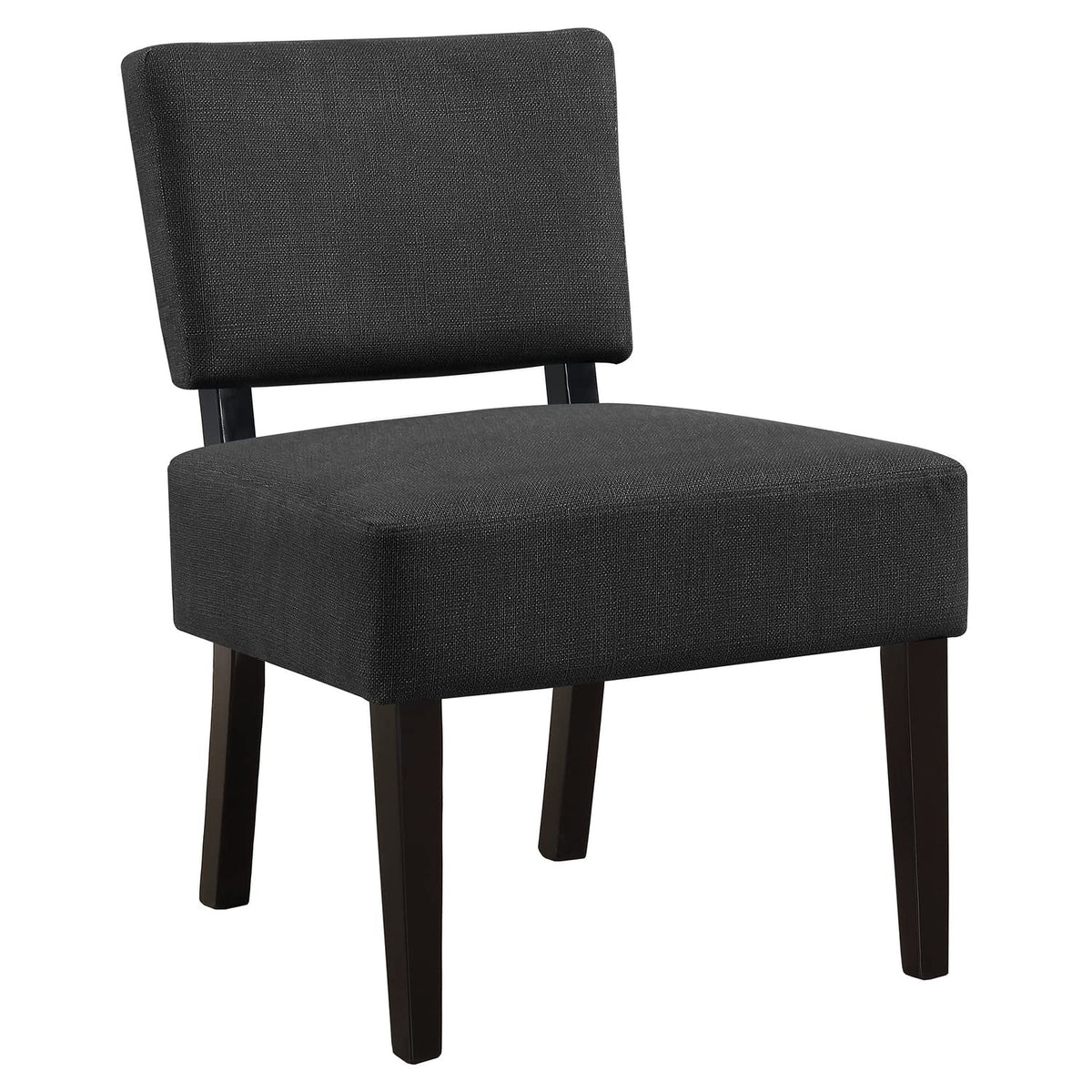 Monarch Specialties Accent Chair, One Size, Dark Grey