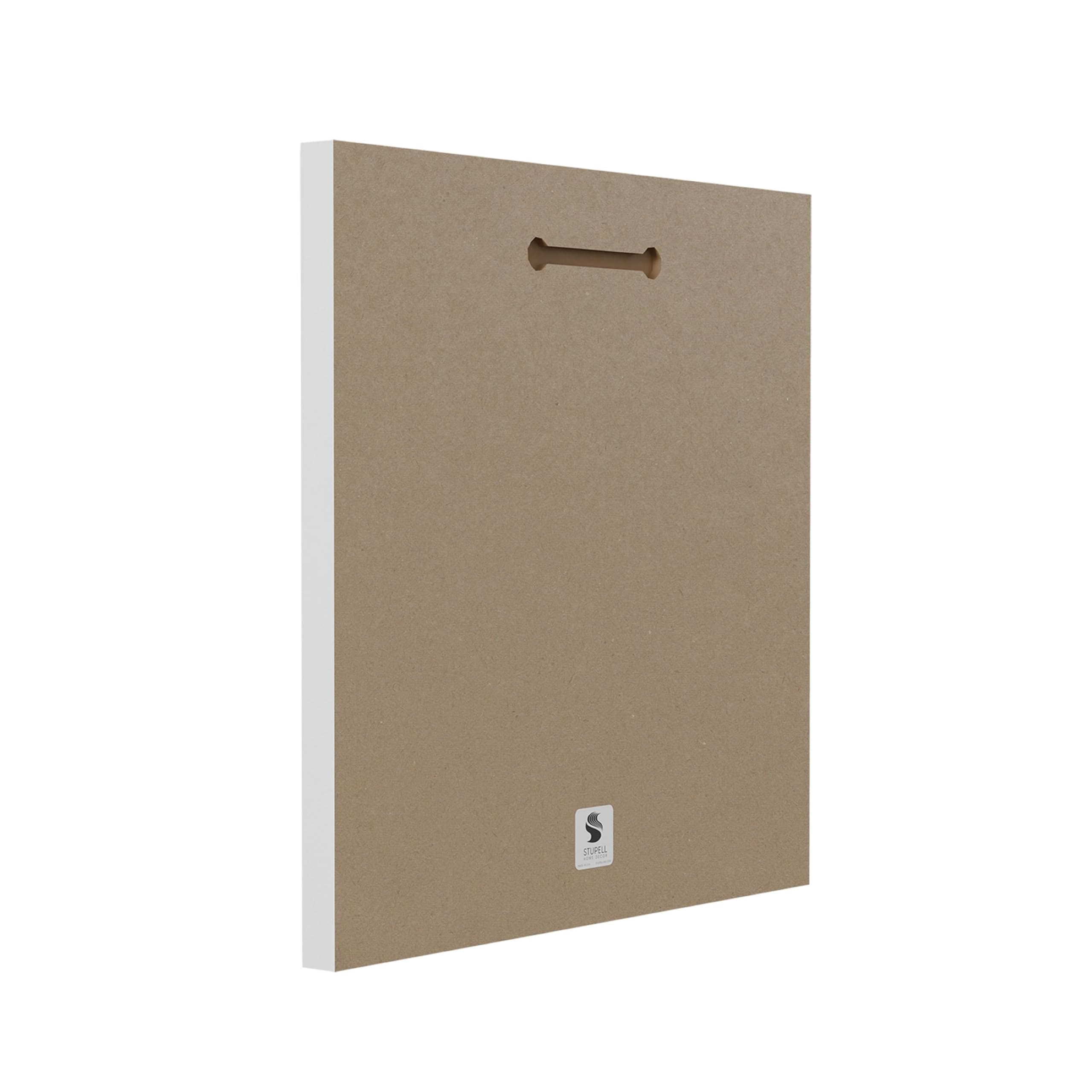 Stupell Industries Cute Baby Cow With Ice Cream Cone Pink Stripes, Designed By Lucia Heffernan Wall Plaque, 12 X 12, Brown