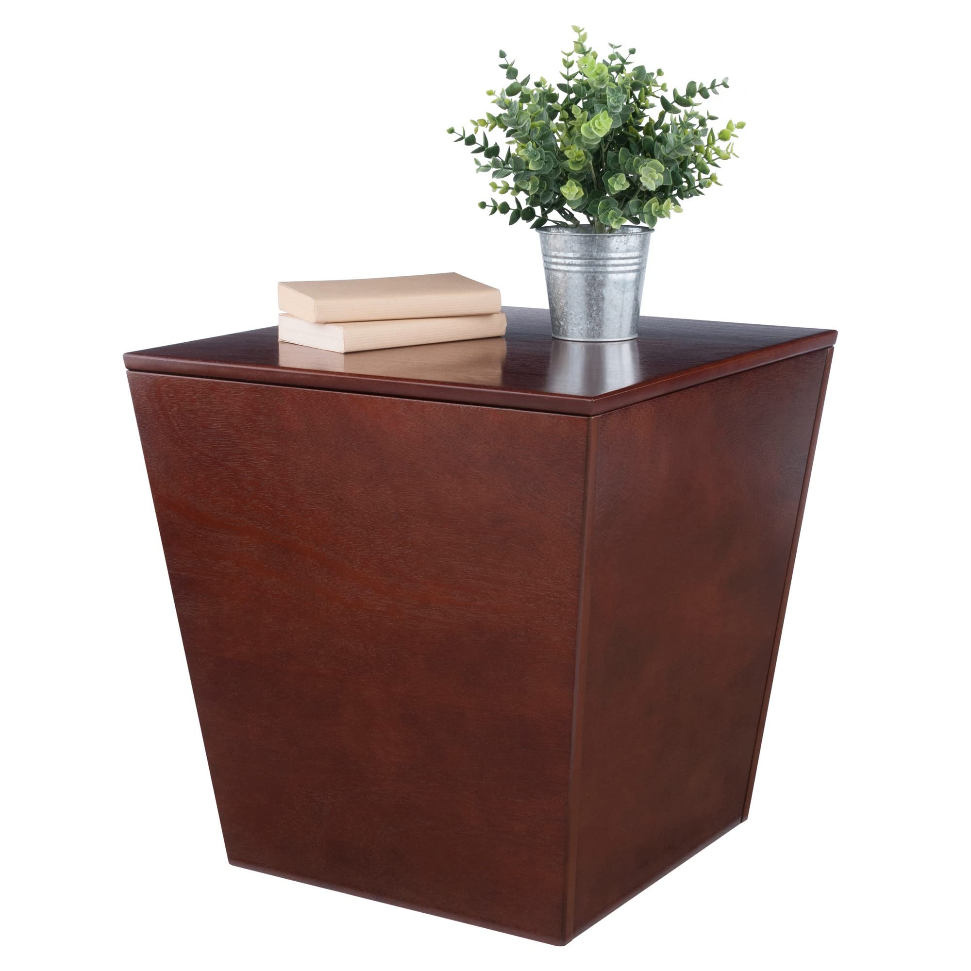 Winsome Trading, Inc. Mezo Cube Storage, Walnut 18.5 inches