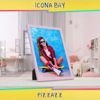 Icona Bay 8X10 Picture Frame, Pastel Pink Solid Wood Scandinavian Style Frame For Photo, Pizzazz Collection