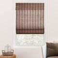 CHICOLOGY Home, Roman Bamboo Patio, Blinds, Window Shade, 34 W X 64 H, Bear
