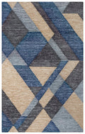 Rizzy Rugs Vista Ivory 7'9"X9'9" Tufted Recycled Polyester Rug