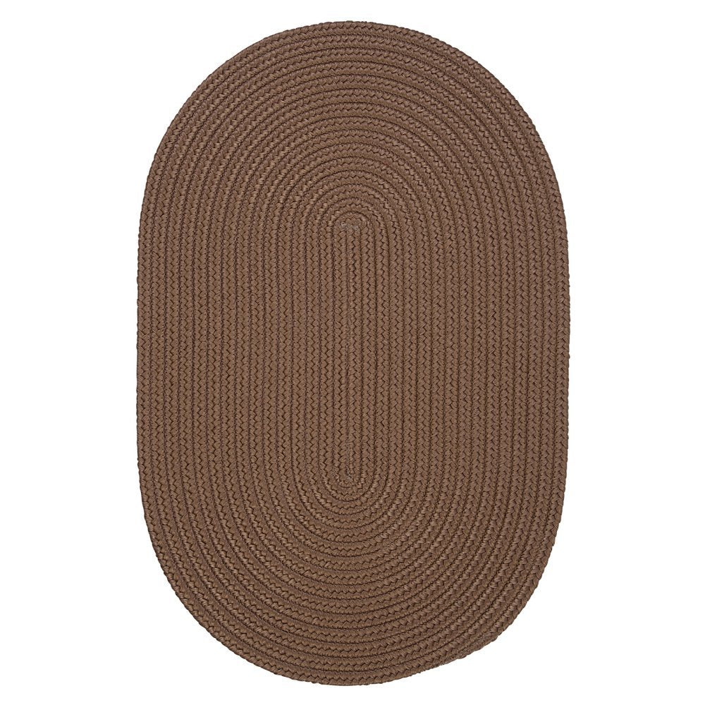 Boca Raton Polypropylene Round Rug 8&quot; X 8&quot; Cashew