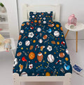 Gusuhome Boys Sports Fitted Sheet Twin Size 3D Soccer Basketball Baseball Football Bedding For Kids Teens Bedroom Comfy Deep Poc