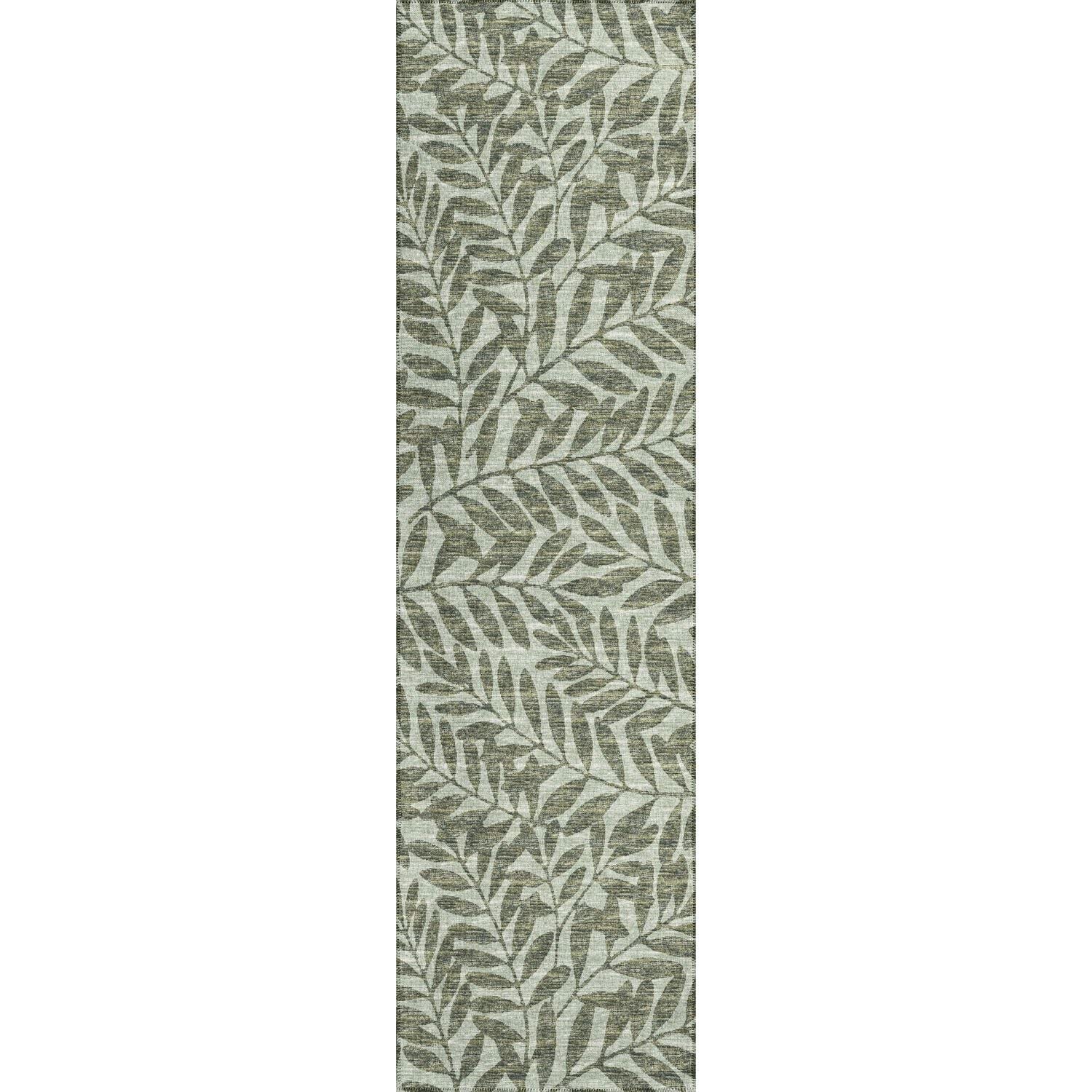 Sedona Sn5 Green Coastal Rug Runner 2' 3" X 7 ' 6"