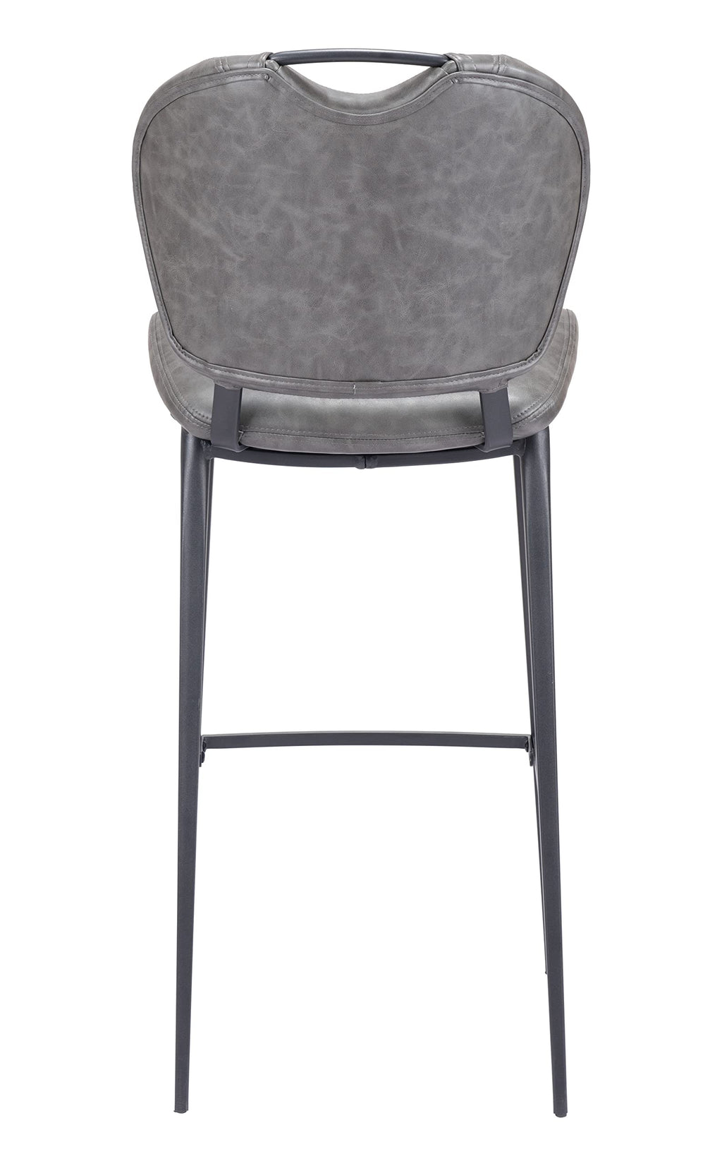 Zuo Terrence Barstool Vintage Gray