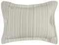 Rizzy Home Textured Stripe 20" x 26" Cotton Standard Sham-Multi- Earth Tones