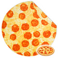 Bnuitland 71/80 Inches Pizza Funny Blanket with Pizza Pouch,300 GSM Double Sided Giant Funny Realistic Food Blanket for Your Fam