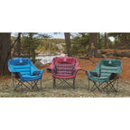 Guide Gear Oversized Extra Large Padded Camping Chair, Portable, Folding, Large Camp Lounge Chairs For Outdoor, Adults, Men And Women, Heavy-Duty 400 Pound Capacity, With Cup Holder Red Plaid