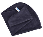 Hopeshine Hair Drying Towel Twist Women'S Soft Shower Microfiber Towels For Hair Turban Wrap Fast Drying Ultra Absorbent Cap Gre