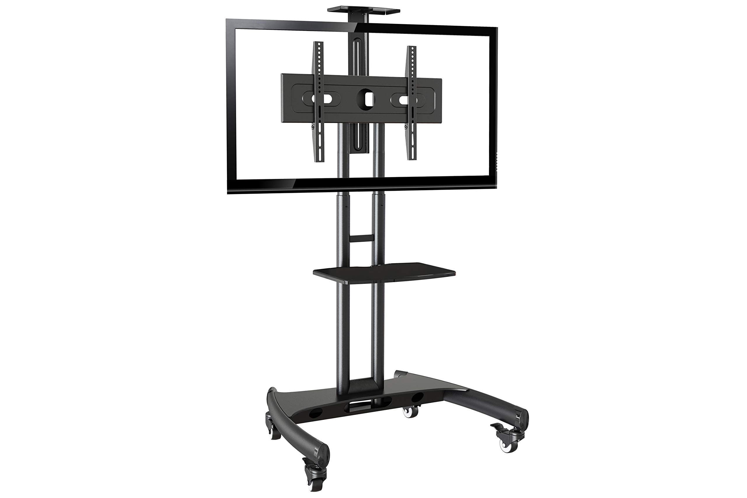 Lorell Flat Panel Tv Cart, Black