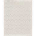 Nourison Versatile Indoor/Outdoor Ivory/White 8' X 10' Area Rug, Easy Cleaning, Non Shedding, Bed Room, Living Room, Dining Room