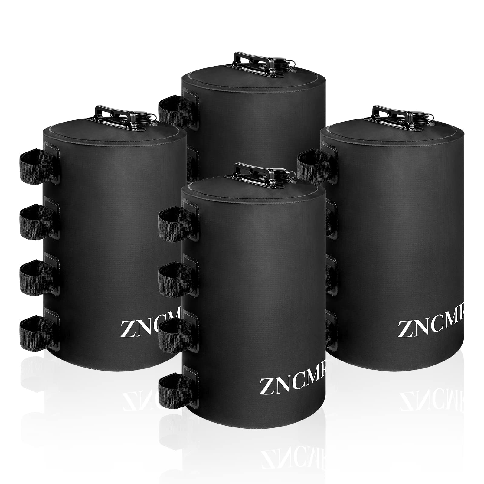 Canopy Water Weight Bag, 220Lbs Water Tent Weights Set Of 4 Leg Weights For Pop Up Canopy, Tent, Gazebo, Black