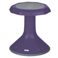 Ecr4Kids Ace Active Core Engagement Wobble Stool, 15-Inch Seat Height, Flexible Seating, Eggplant