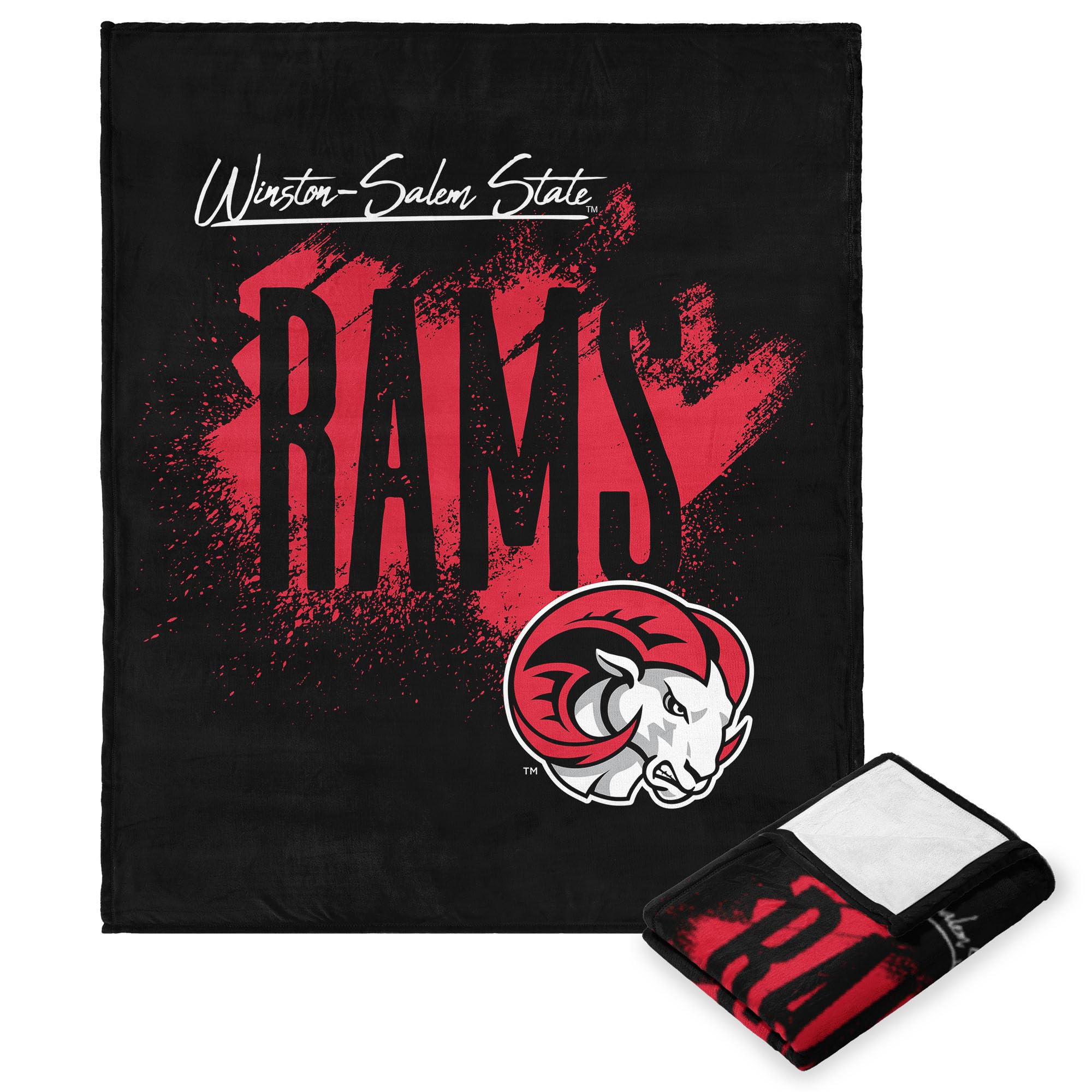 Ncaa Winston-Salem State Tradition Silk Touch Throw Blanket 50X60 Inches