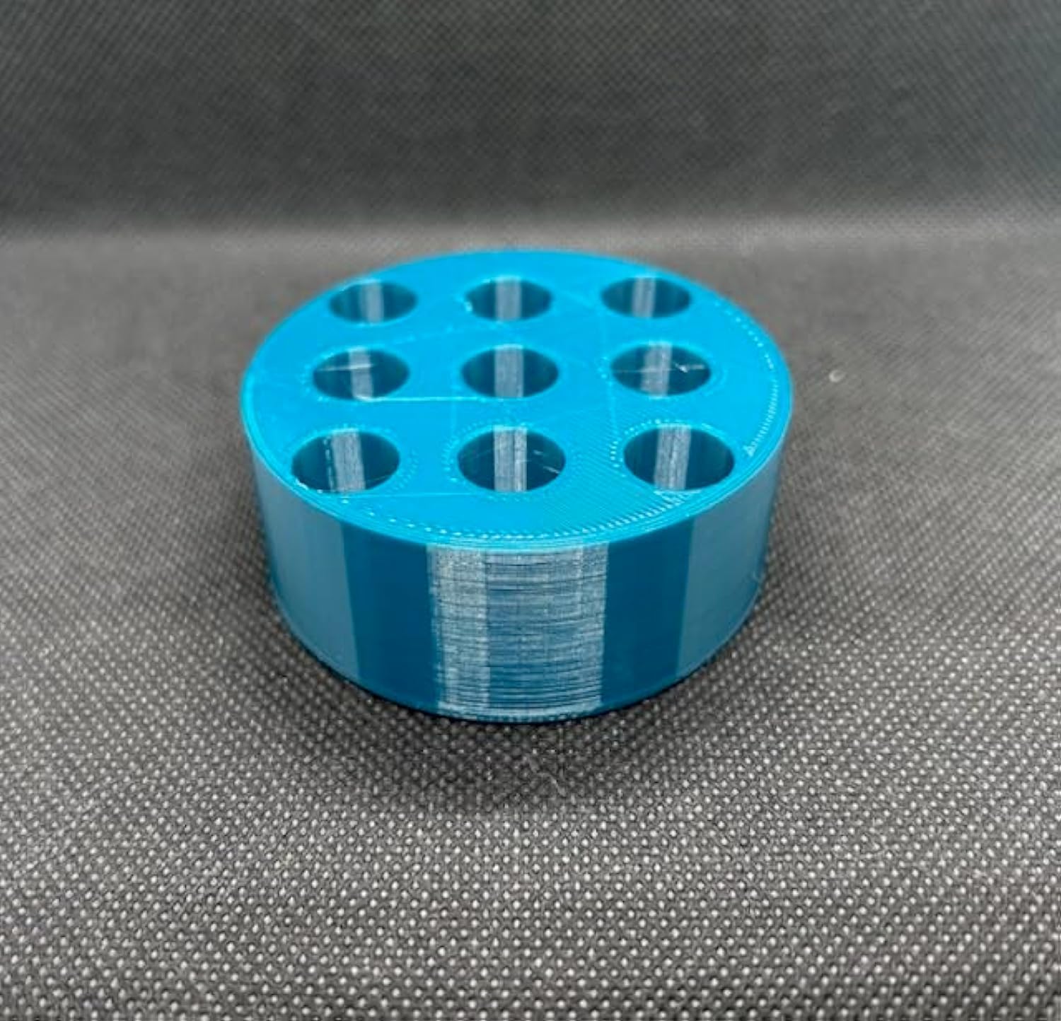 Designz3D 510 Cartridge, Pens And Battery Holder - 9 Spaces Puck (Green)