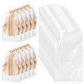 100 Pack Dry Cleaning Plastic Bags, Dry Cleaners Bags for Clothes, Clothes Covers for Home Storage, Travel, Moving (35.4 x 23.6 