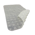 SAFELAND- Non-Slip Bath, Shower, Tub Mat, TPR Material, Eco-Friendly, Non-PVC, Machine Washable, No Odor, with Powerful Suction 